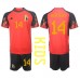 België Dries Mertens #14 Babykleding Thuisshirt Kinderen WK 2022 Korte Mouwen (+ korte broeken)